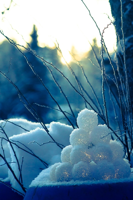 Lumipallolyhty. Kuva: Niko Saarinen Photography