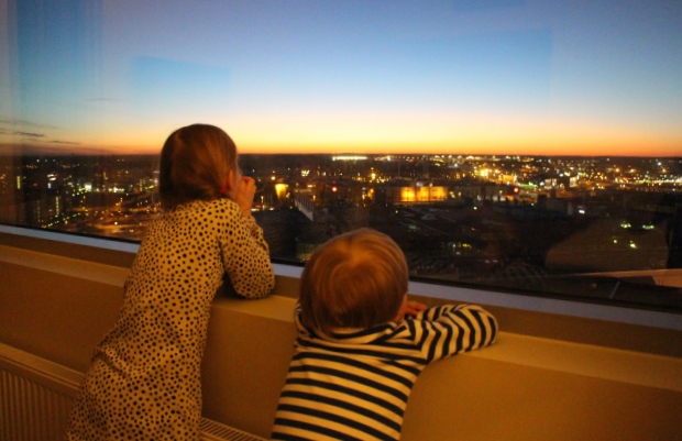 Break Sokos Hotel Flamingon hotellihuoneen ikkunasta oli upeat näkymät. Kuva: KivaaTekemistä.fi