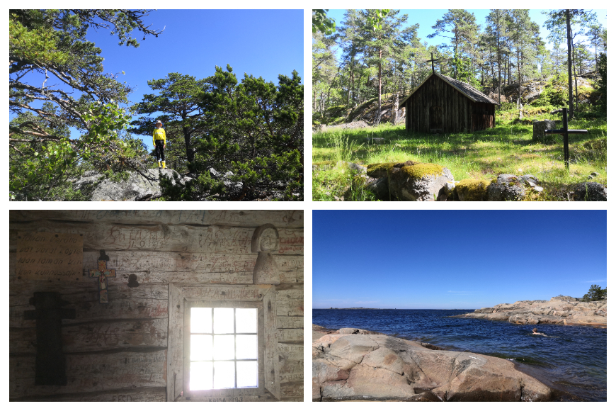 Putsaari island in the archipelago of Uusikaupunki offers marine nature and greenery. At the foot of Kappelinvuori hill, you can find an ancient sailor's chapel, which is called a 'Hidden church'. Isokari lighthouse island, nearby, you can explore on the M/S Kerttu day cruise. Photos: LikeFinland.com