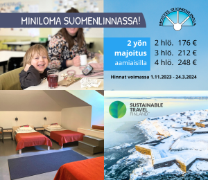 Minilomatarjous Hostel Suomenlinnassa