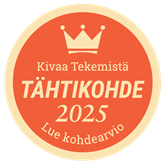 Kivaa Tekemistä Tähtikohde -sinetti 2025